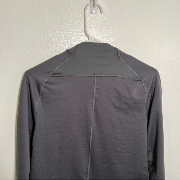 Nike Pro Dri-FIT Mock Collar Training T-Shirt Iron Grey M - Picture 9 of 12